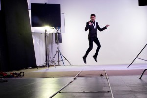 Así fue el rodaje de Paco León para el nº 1 de la revista Don. FOTO: FELIPE HERNÁNDEZ