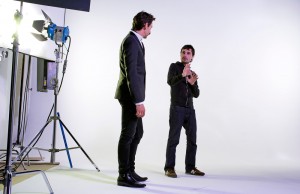 Así fue el rodaje de Paco León para el nº 1 de la revista Don. FOTO: FELIPE HERNÁNDEZ