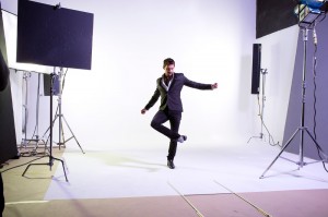 Así fue el rodaje de Paco León para el nº 1 de la revista Don. FOTO: FELIPE HERNÁNDEZ