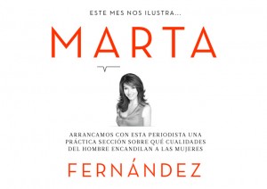 El hombre de ... Marta Fernández