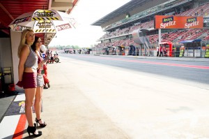 El padock de Montmelo