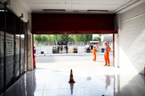 El padock de Montmelo