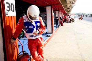El padock de Montmelo