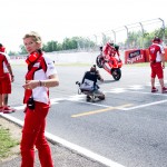 El padock de Montmelo
