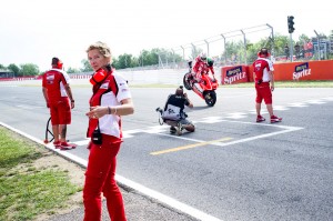 El padock de Montmelo