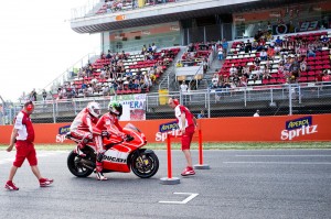 El padock de Montmelo