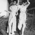 Bettie y su hermana Edna, en su casa de Nashville.