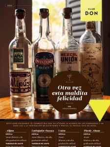 El mezcal está de moda.