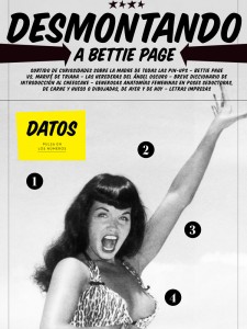 Desmontando a Bettie Page.