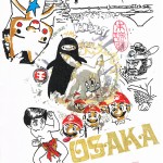 Osaka mola más que otras ciudades japonesas porque tiene gatos, reyes, pokemones de todos los colores, mario bros-es a patadas, a los koreanos maruchi arachi  y un skyline tipo ukiyo-e.