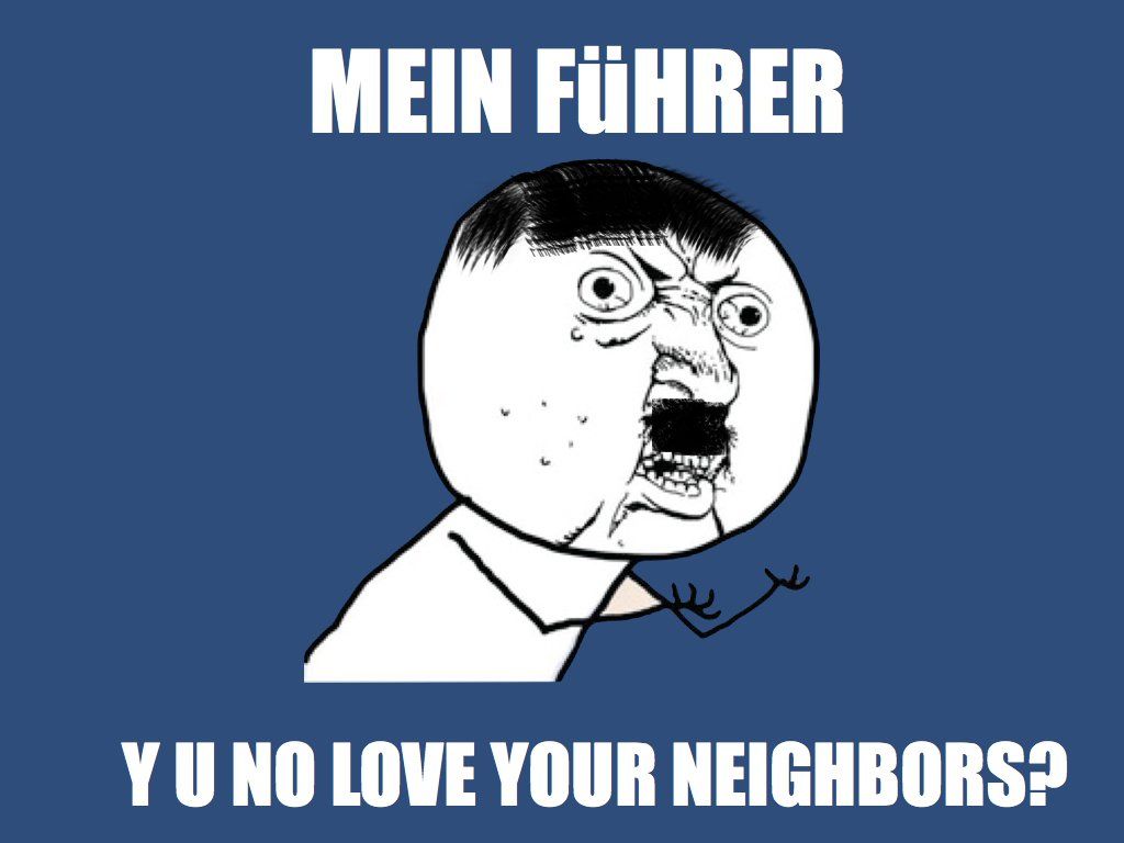 Y U NO