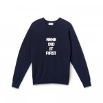 Sudadera Navy Lacoste