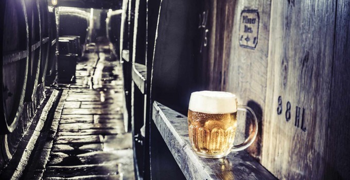Pilsner-Urquell-ámbar