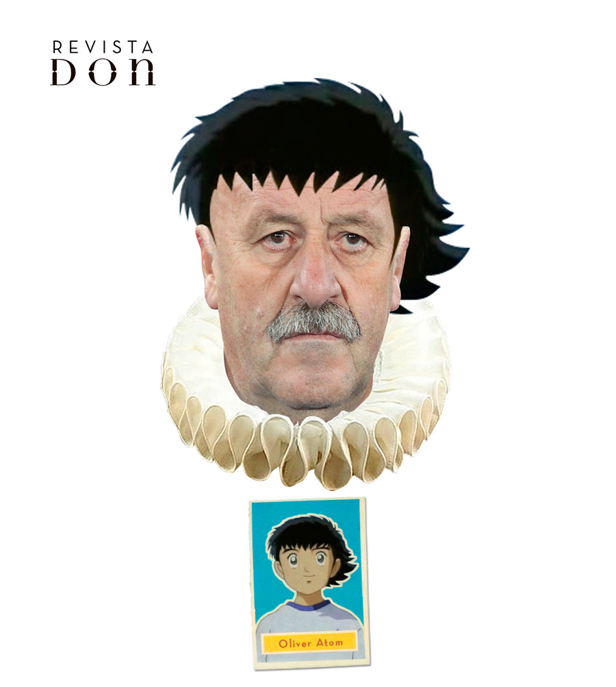 revista-don-vicente-del-bosque-animado-oliver-atom-y-benji