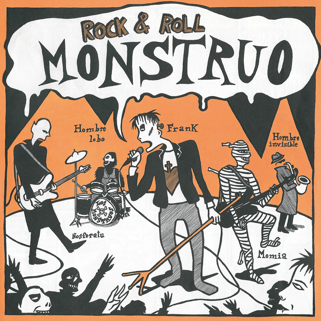 'Rock and Roll Monstruo'. Por Mauro Entrialgo.