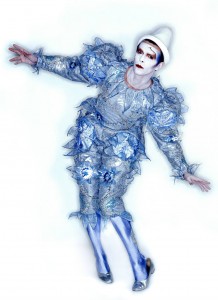 durante el rodaje de la película 'Ashes to Ashes', 1980 - fotografía de Brian Duffy