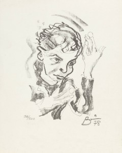 Autorretrato en formato de grabado, 1978