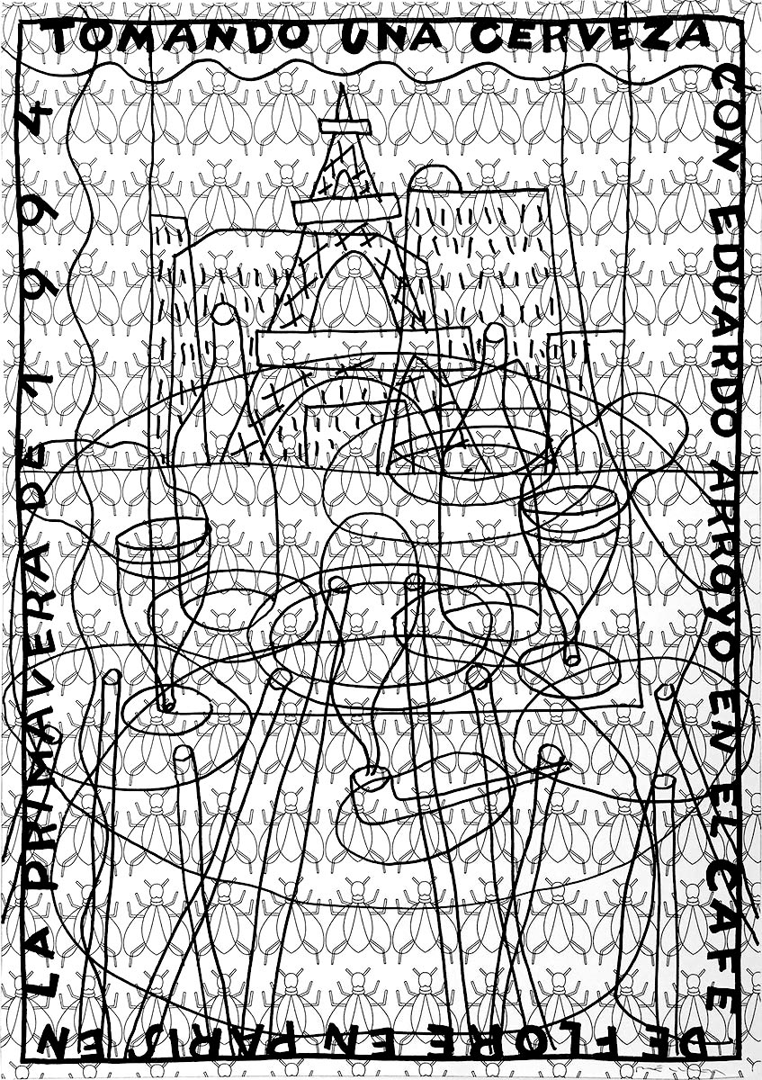 Fernando-Bellver-Sobras-de-Arte-2018-Con-Eduardo-Arroyo-en-Paris